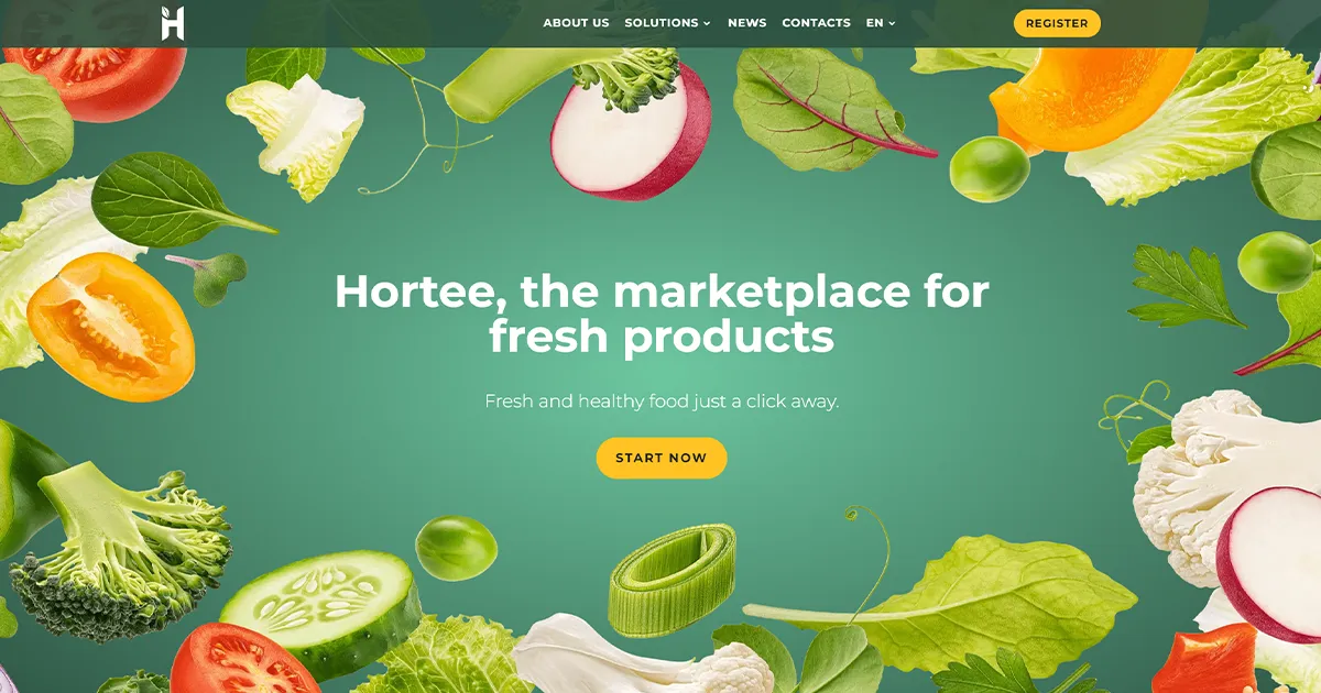 Hortee | Marketplace for fresh products